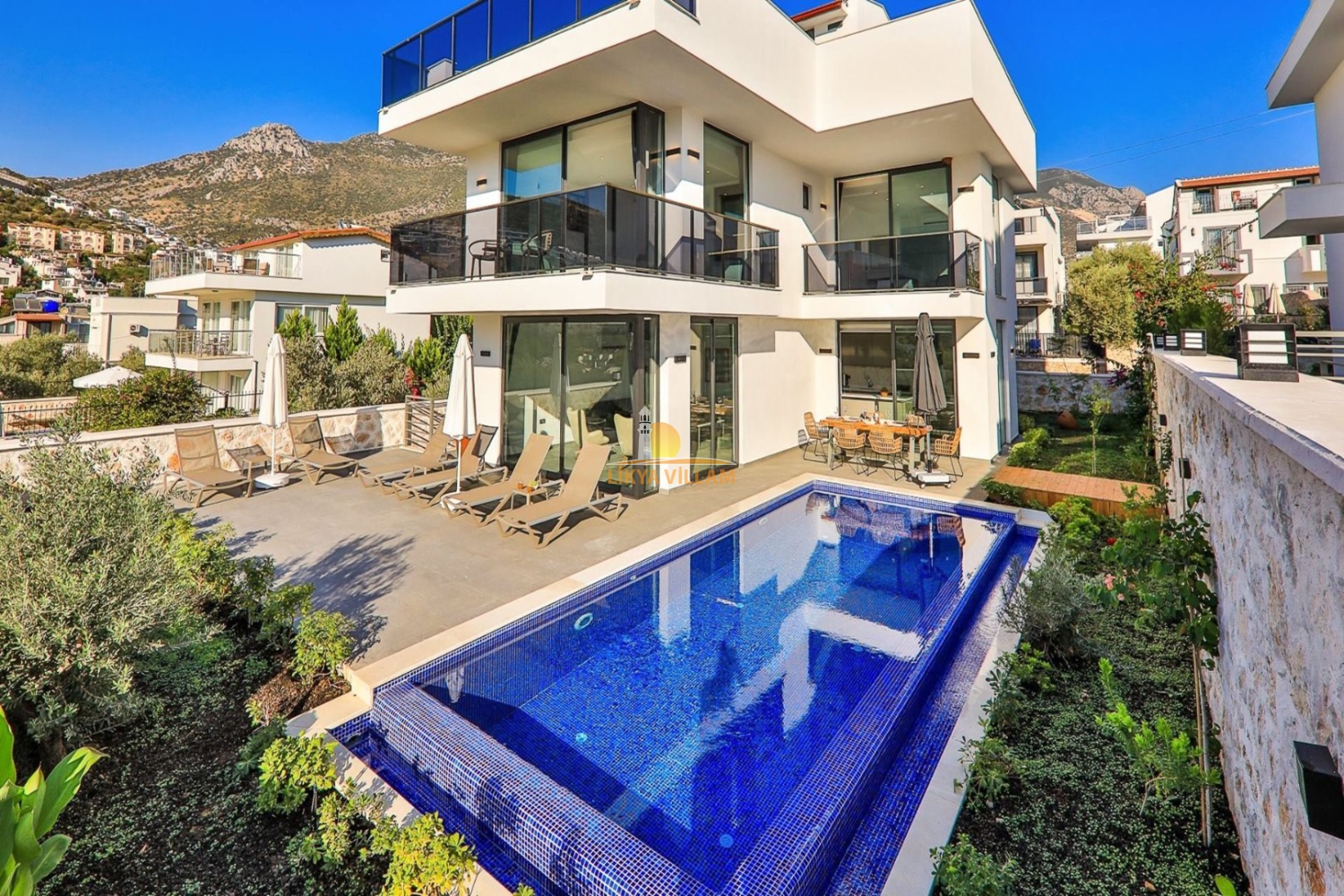 Kalkan Deniz Manzaralı Villa Işık - Likya Villam