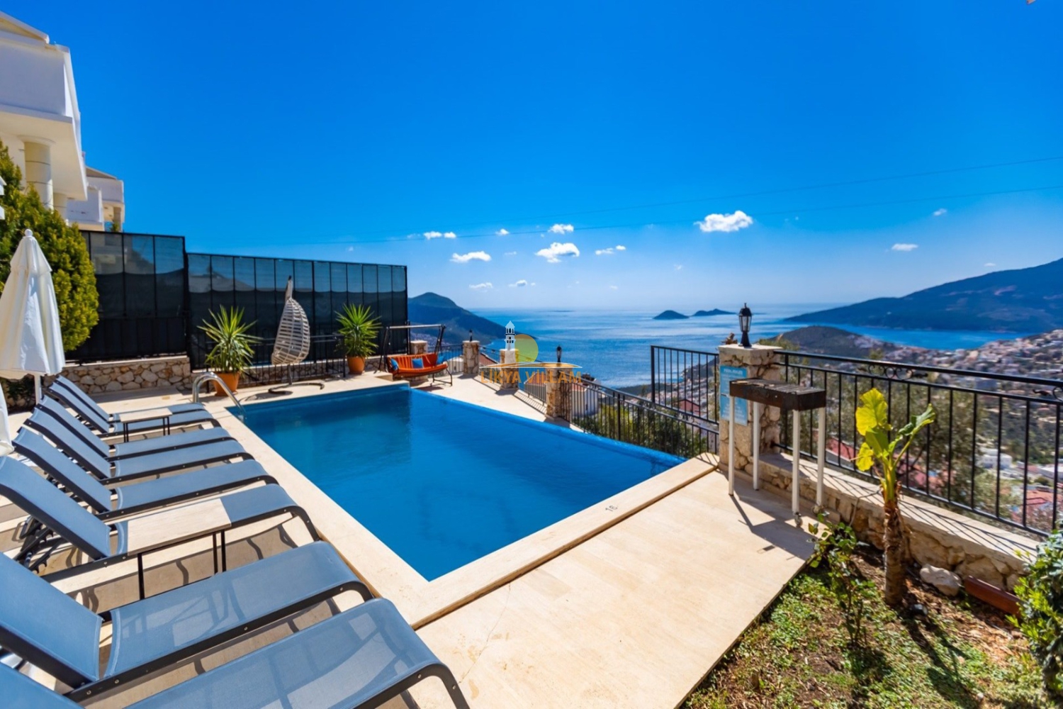 Kalkan Deniz Manzaralı Villa Pana - Likya Villam