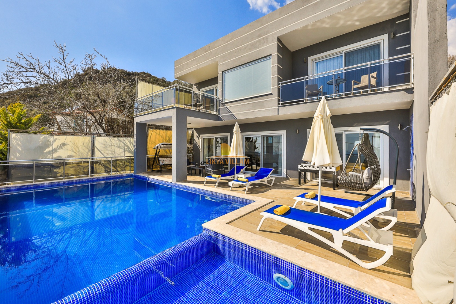 Kalkan Doğa Manzaralı Villa Aris - Likya Villam