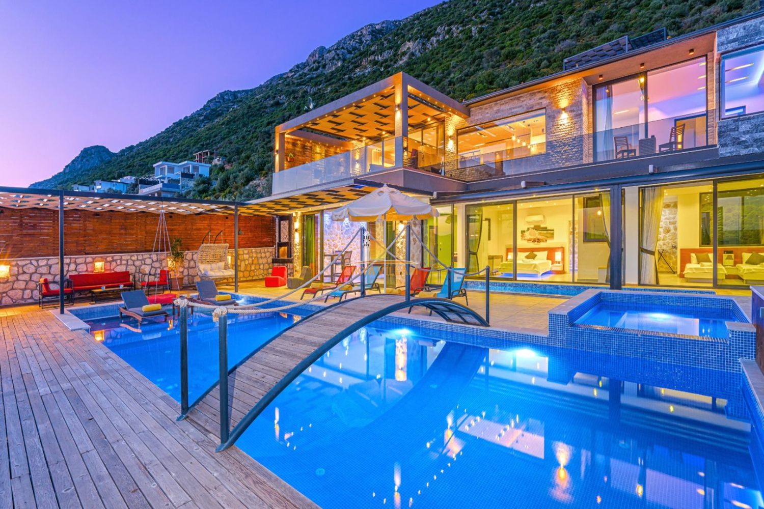 Villa Ada - 6 kişilik Deniz Manzaralı Lüks Villa | Likyavillam