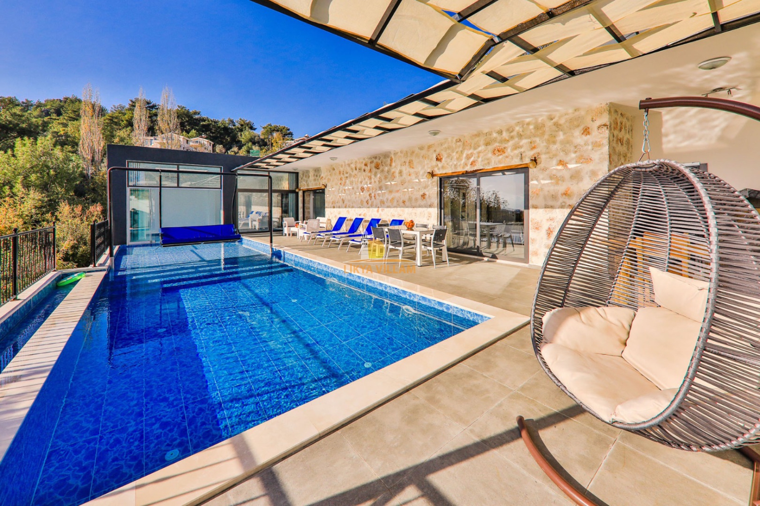 Kalkan Kapalı Havuzlu Villa Arya - Likya Villam