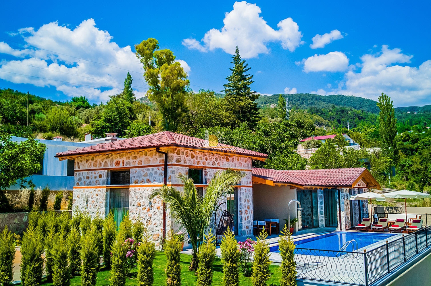 Kalkan Isıtmalı Havuzlu Villa Gaia - Likya Villam