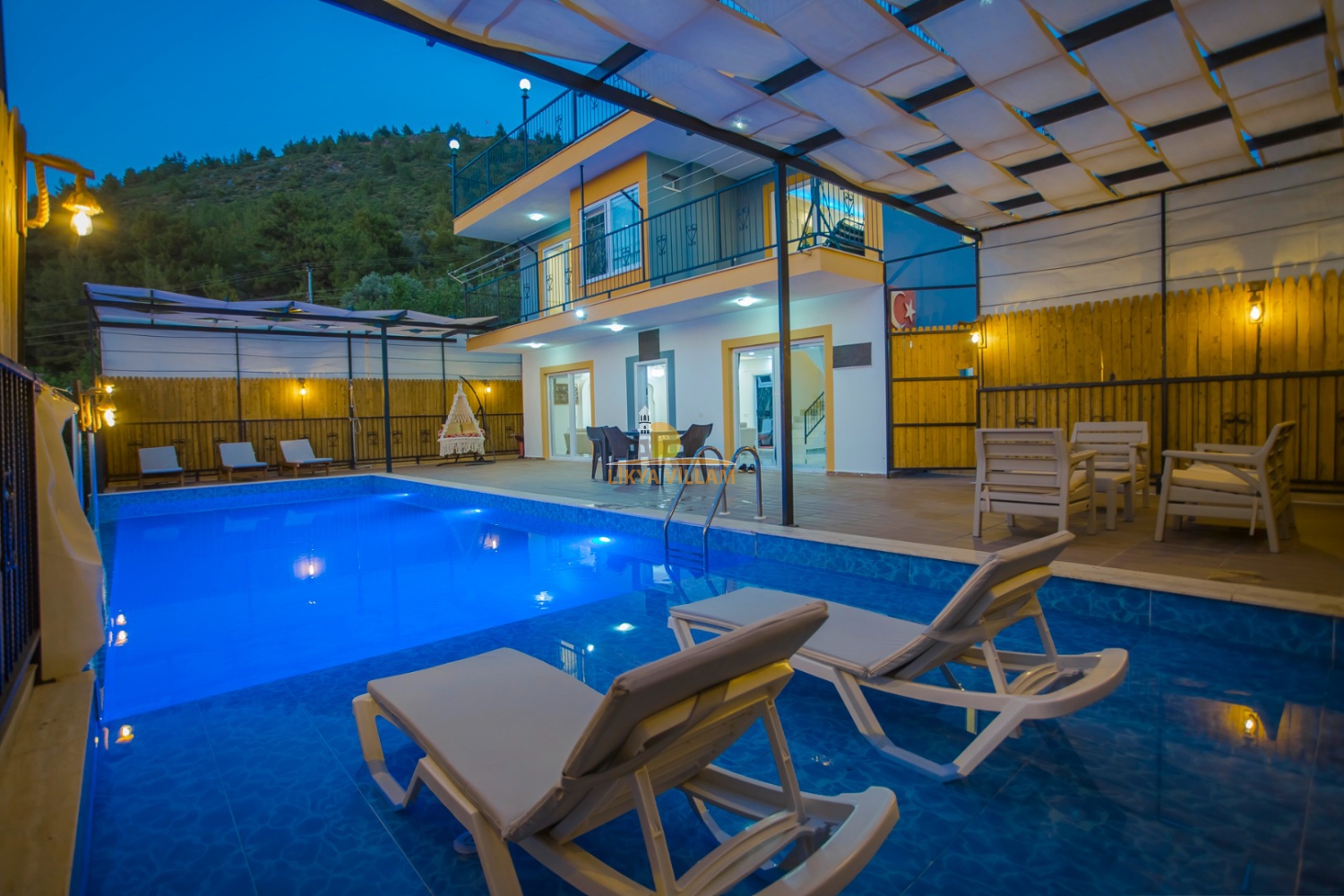 Kalkan Doğa Manzaralı Villa Light - Likya Villam