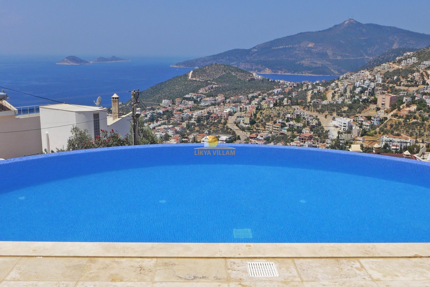 Kalkan Deniz Manzaralı Villa Neptün - Likya Villam