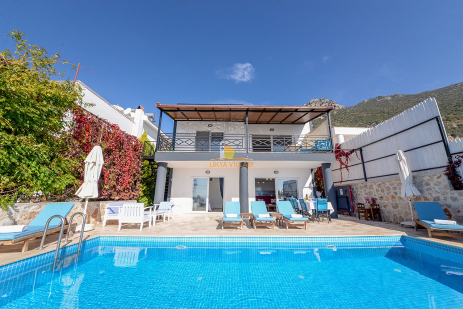 Kalkan Geniş Ailelere Uygun Villa Sera - Likya Villam