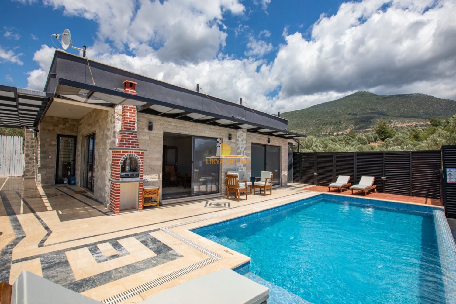 Kalkan Kapalı Havuzlu Villa Seren - Likya Villam