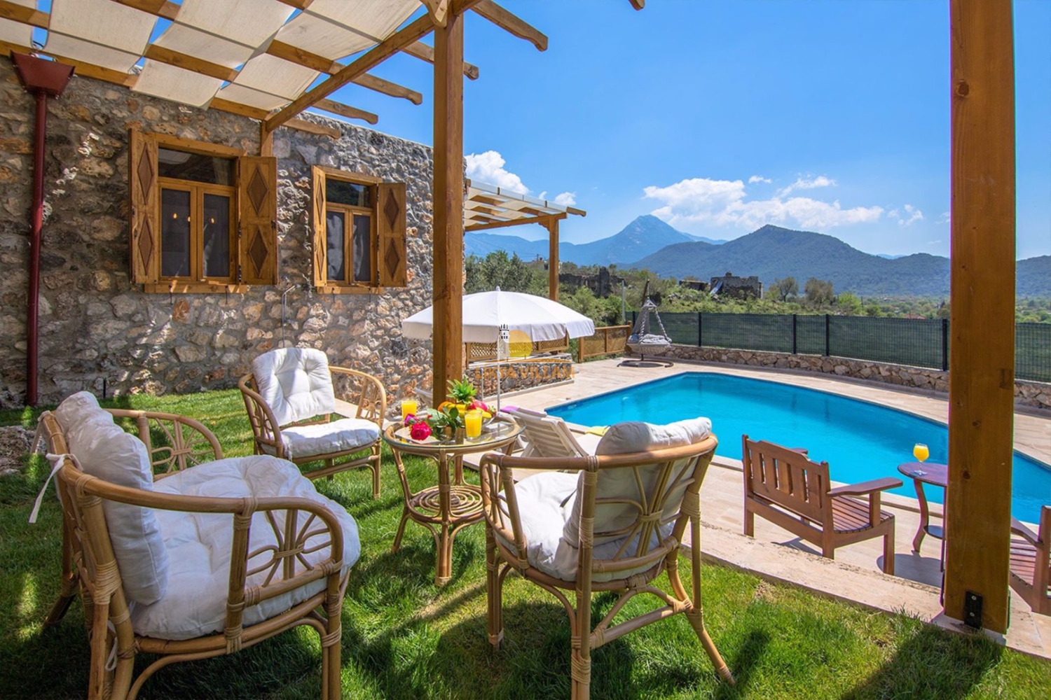 Fethiye Doğa Manzaralı Villa Taliş - Likya Villam